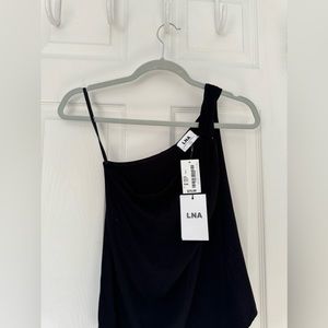 LNA one shoulder top